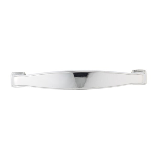 Richelieu 3-3/4 in. (96 mm) Center-to-Center Polished Nickel Transitional Drawer Pull - BP81092180