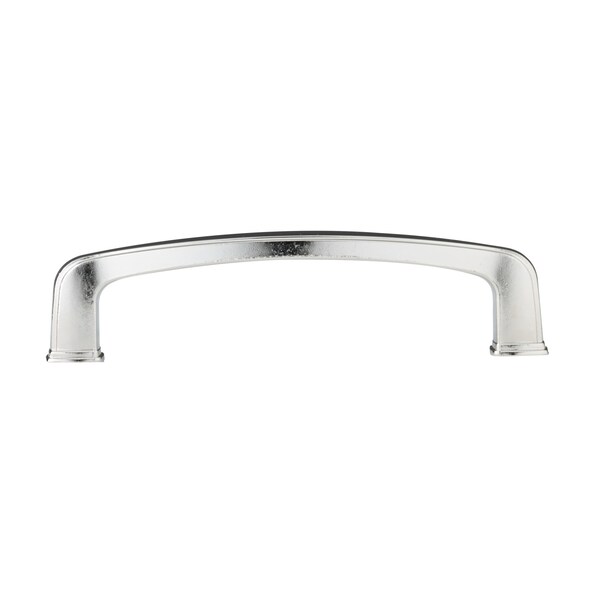 Richelieu 3-3/4 in. (96 mm) Center-to-Center Polished Nickel Transitional Drawer Pull - BP81092180