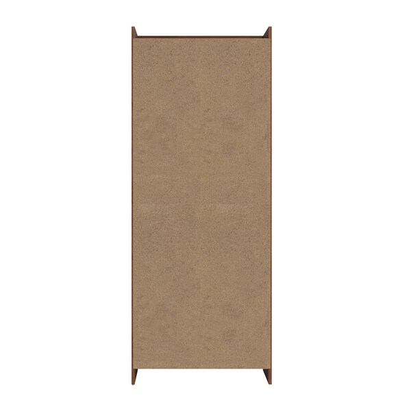 Manhattan Comfort Ratzer Storage Cabinet in Brown and White - SC-317AMC192