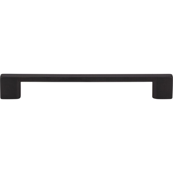 Jeffrey Alexander 160 mm Center-to-Center Matte Black Square Sutton Cabinet Bar Pull - 635-160MB-10
