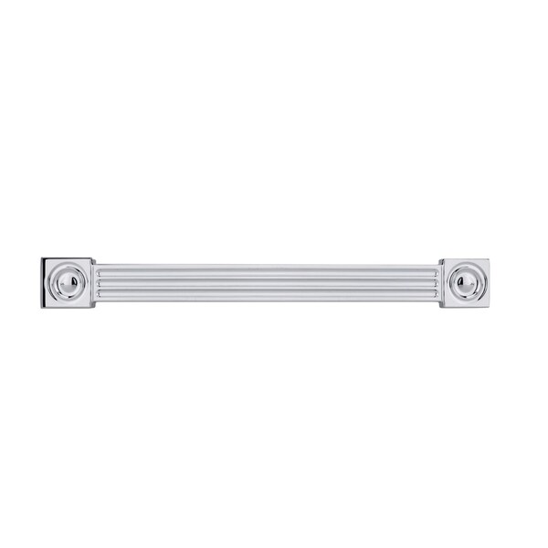 Richelieu 7-9/16 in. (192 mm) Center-to-Center Chrome Transitional Drawer Pull - BP8822192140