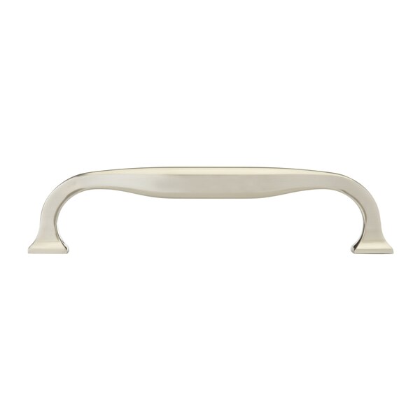 Richelieu 8 in (203 mm) Center-to-Center Brushed Nickel Transitional Cabinet Pull - 392108195