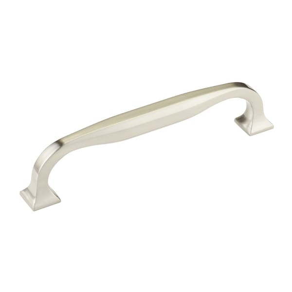 Richelieu 8 in (203 mm) Center-to-Center Brushed Nickel Transitional Cabinet Pull - 392108195