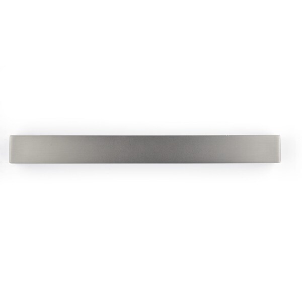 Richelieu 7 9/16 in (192 mm) Center-to-Center Brushed Nickel, Low Luster Contemporary Cabinet Pull - BP458192196