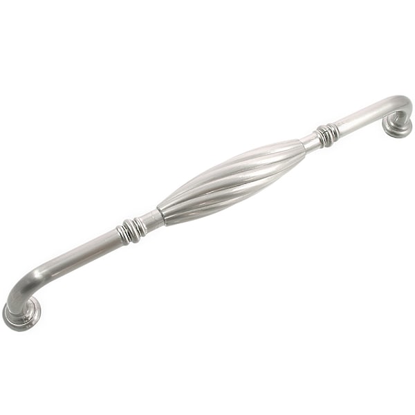 Mng 8" Pull, French Twist, Satin Nickel - 84228