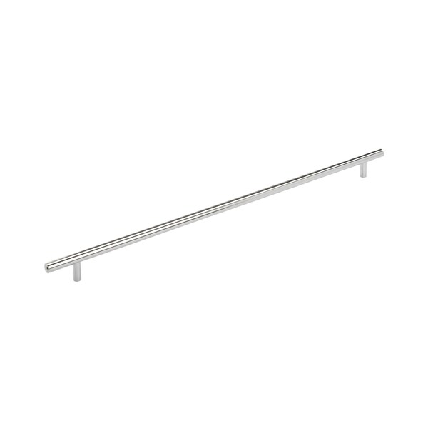 Amerock Bar Pulls 18-7/8 in 480 mm Center-to-Center Polished Chrome Cabinet Pull - BP1901626