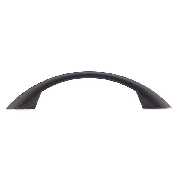 Richelieu 3-3/4 in. (96 mm) Center-to-Center Brushed Oil-Rubbed Bronze Contemporary Drawer Pull - BP65017BORB