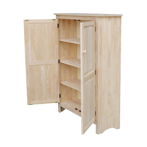 International Concepts Double Jelly Cupboard, 51"H, Unfinished - CU-167