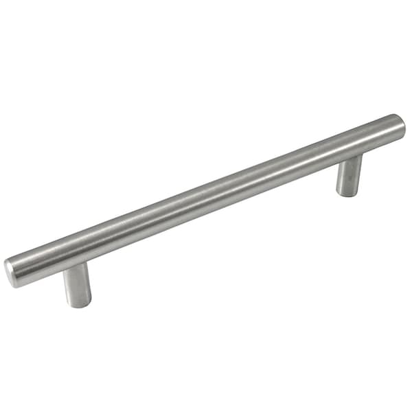 Laurey Melrose Stainless Steel T-Bar Pull, 128mm, 7" Overall - 89002