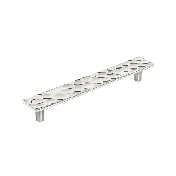 Amerock Kamari 6-5/16 in 160 mm Center-to-Center Polished Nickel Cabinet Pull - BP36824PN