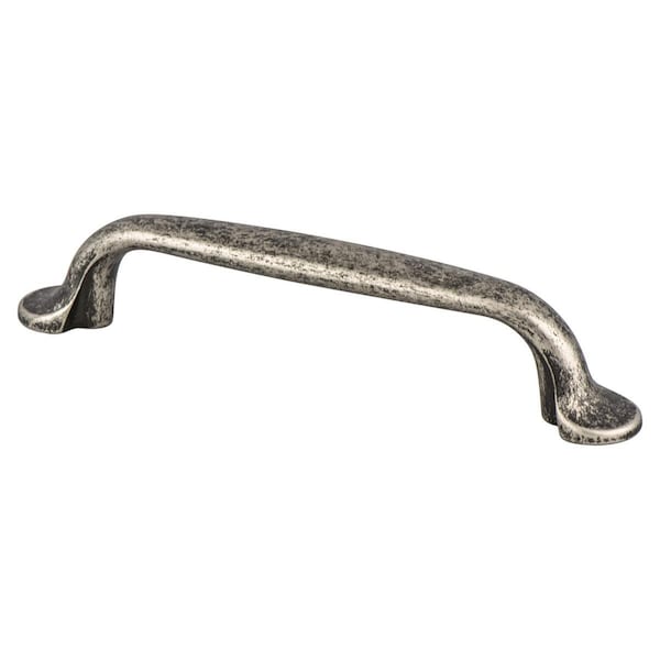 Berenson 96 x 125 mm CC Euro Rustica Pull with Rustic Nickel - 2979-1RN-C