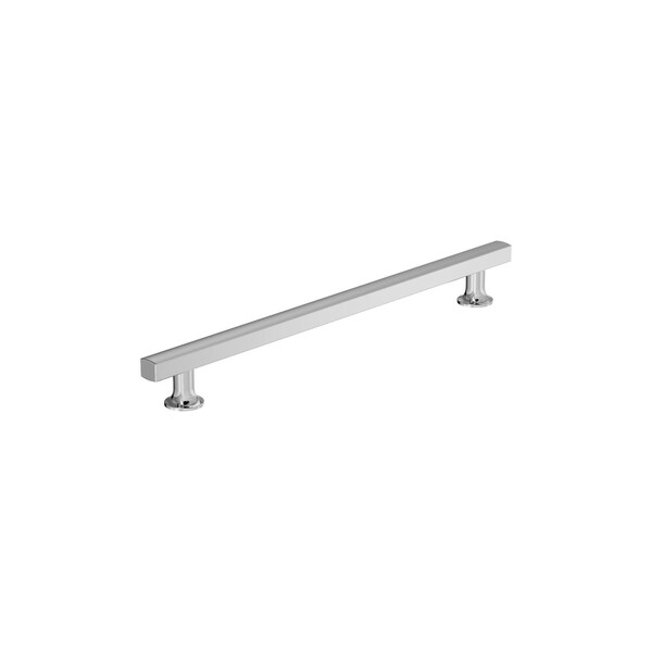 Amerock Everett 10-1/16 inch 256mm Center-to-Center Polished Chrome Cabinet Pull - BP3710926