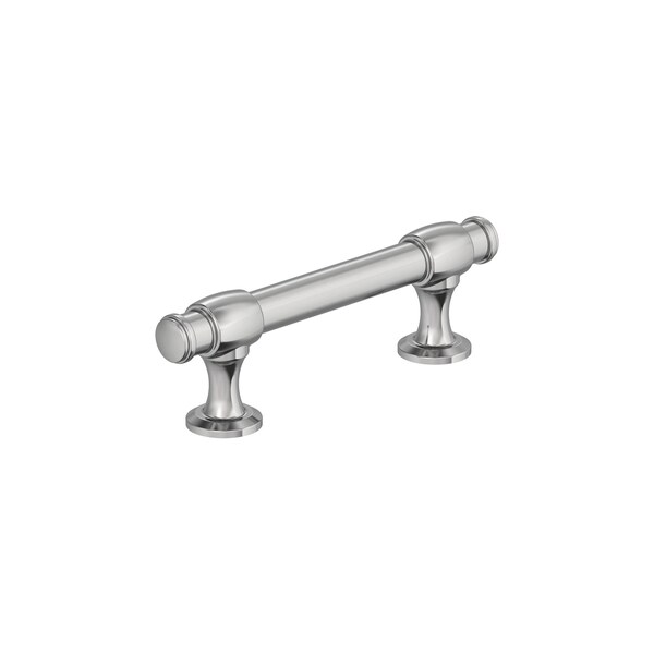 Amerock Winsome 3 inch 76mm Center-to-Center Polished Chrome Cabinet Pull - BP3677026
