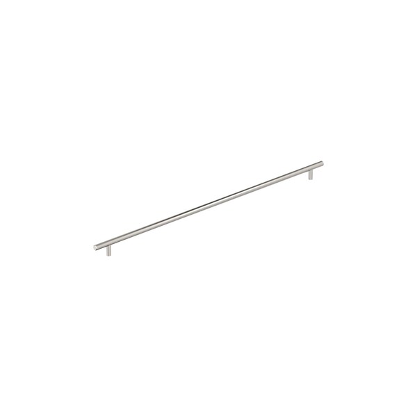 Amerock Bar Pulls 25-3/16 inch 640mm Center-to-Center Polished Nickel Cabinet Pull - BP19018PN