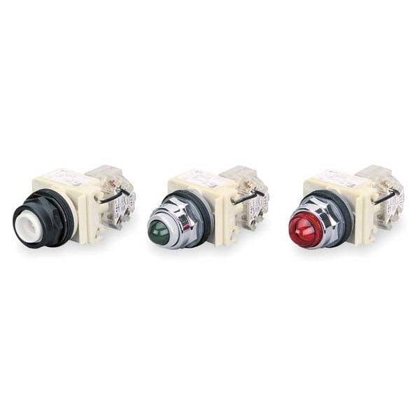 Indicador luminoso de prueba de Schneider Electric, claro, incandescente - 9001SKT1.