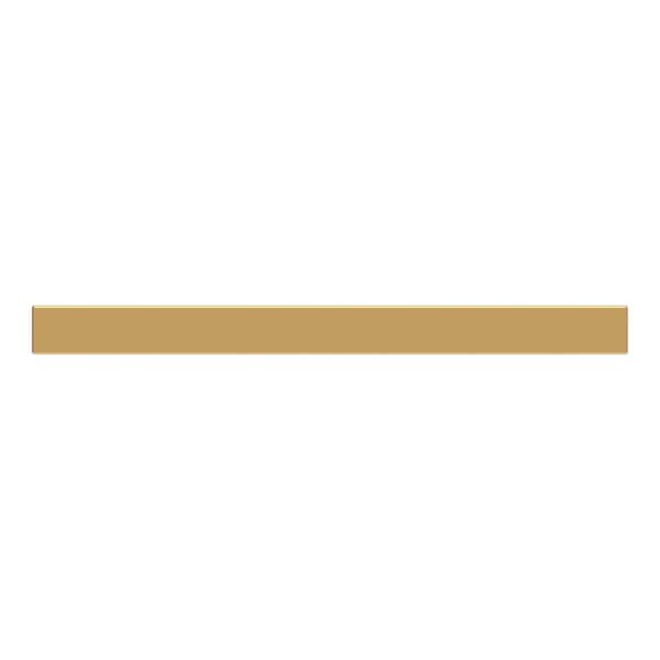 Heritage Designs Contemporary Pull 334 Inch 96mm Center to Center Brushed Brass Finish, 10PK - R078429BBX10B