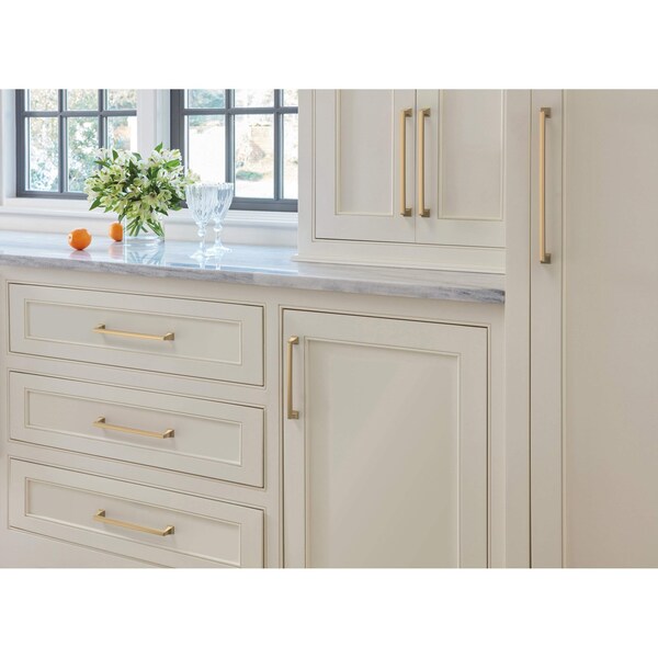 Amerock Mulholland 10-1/16 inch 256mm Center-to-Center Champagne Bronze Cabinet Pull - BP53536CZ