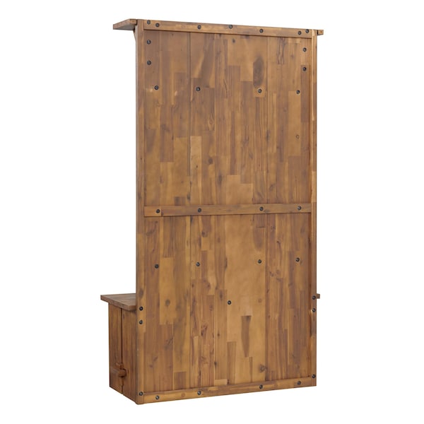 Alaterre Furniture Bethel Acacia Wood 70"H Hall Tree - ANTR2830
