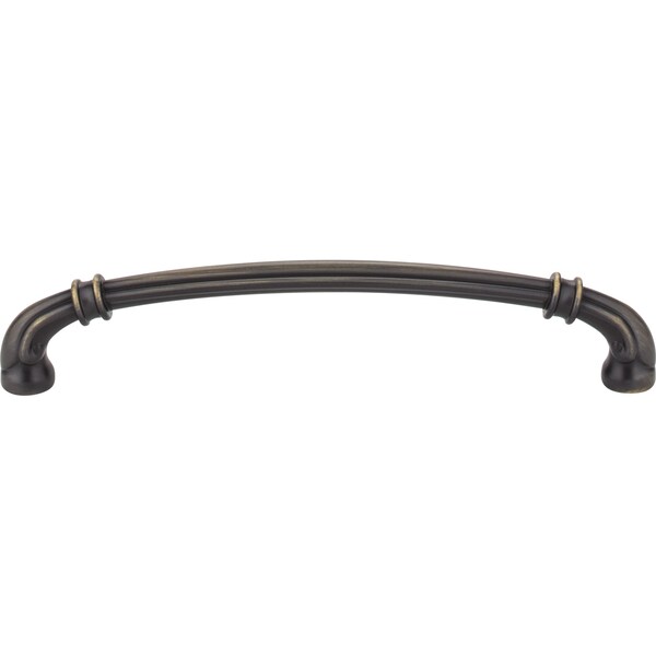 Jeffrey Alexander 160 mm Center-to-Center Antique Brushed Satin Brass Lafayette Cabinet Pull - 317-160ABSB