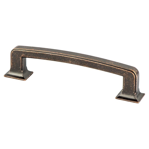 Berenson 128 mm CC Hearthstone Pull with Weathered Verona Bronze - 2042-1WVB-P