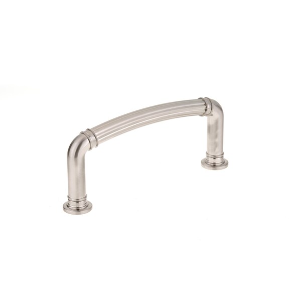Richelieu 6 5/16 in (160 mm) Center-to-Center Brushed Nickel Traditional Cabinet Pull - BP8818160195