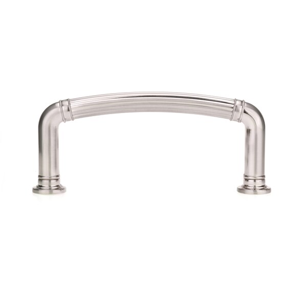Richelieu 6 5/16 in (160 mm) Center-to-Center Brushed Nickel Traditional Cabinet Pull - BP8818160195