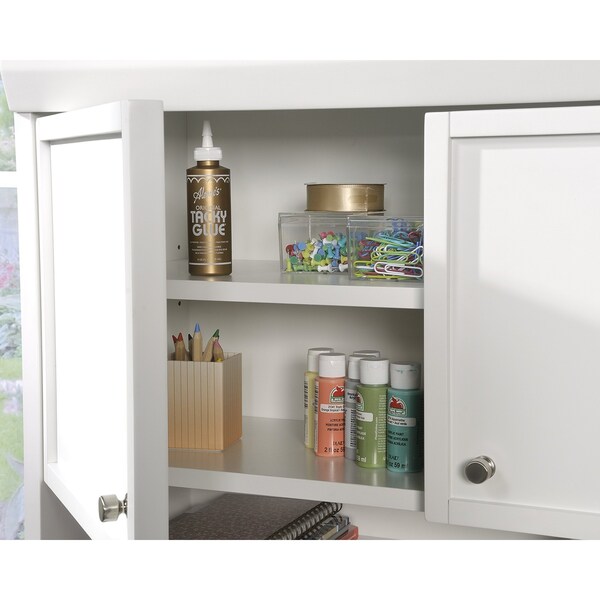 Sauder Craft Pro Series Hutch , Attaches to <a href= in./Products/421405 - 421414