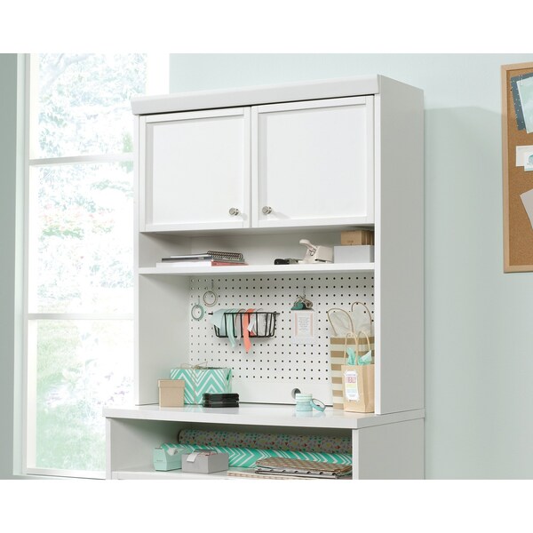 Sauder Craft Pro Series Hutch , Attaches to <a href= in./Products/421405 - 421414