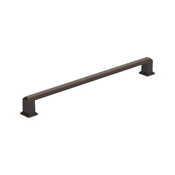 Amerock Appoint 10-1/16 inch 256mm Center-to-Center Oil Rubbed Bronze Cabinet Pull - BP37361ORB