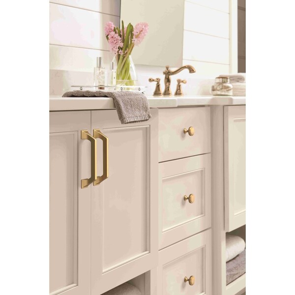 Amerock Exceed 5-1/16 in 128 mm Center-to-Center Champagne Bronze Cabinet Pull - BP36882CZ