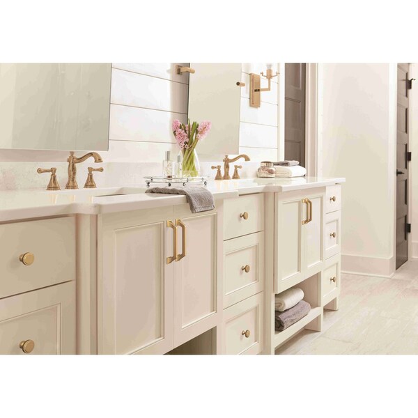 Amerock Exceed 5-1/16 in 128 mm Center-to-Center Champagne Bronze Cabinet Pull - BP36882CZ