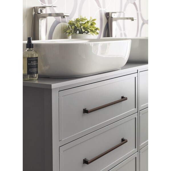 Amerock Appoint 12-5/8 inch 320mm Center-to-Center Oil Rubbed Bronze Cabinet Pull - BP37362ORB