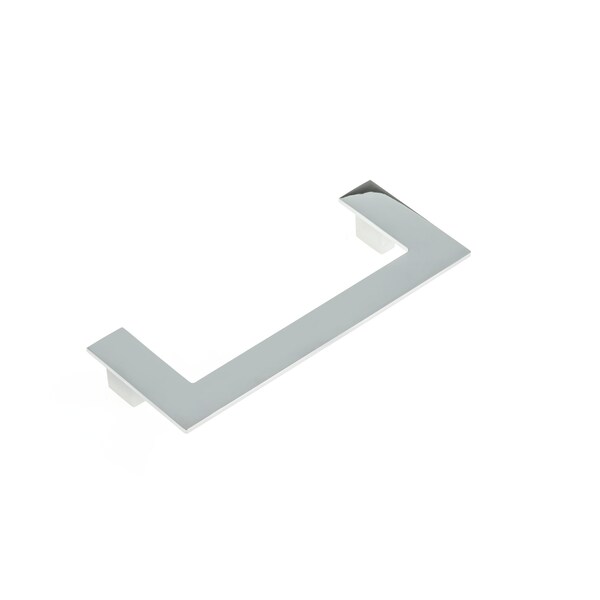 Richelieu 6 5/16 in (160 mm) Center-to-Center Chrome Contemporary Drawer Pull - BP8742160140