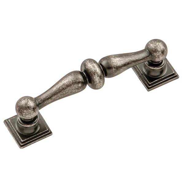 Hd Belwith Pull- 3 in Center Black Nickel Vibed - BWHH74549 BNV