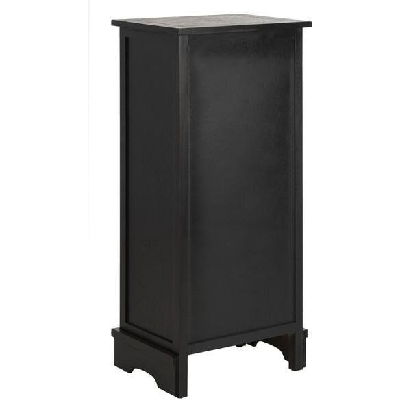 Safavieh Connery Cabinet- Distressed Black - 35 X 11.8 X 15.9 In. - AMH5742A