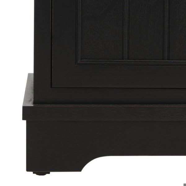 Safavieh Connery Cabinet- Distressed Black - 35 X 11.8 X 15.9 In. - AMH5742A