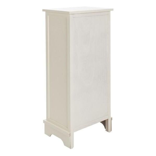Safavieh 35 x 15.9 x 11.8 in. Connery CabinetDistressed & White - AMH5742B