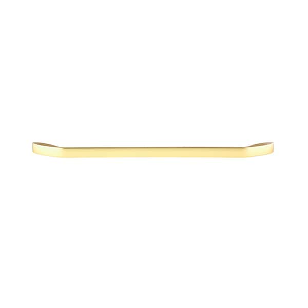 Richelieu 12 5/8 in (320 mm) Center-to-Center Brushed Gold Contemporary Drawer Pull - BP9455320165