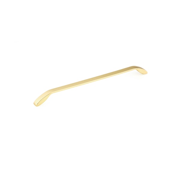Richelieu 12 5/8 in (320 mm) Center-to-Center Brushed Gold Contemporary Drawer Pull - BP9455320165