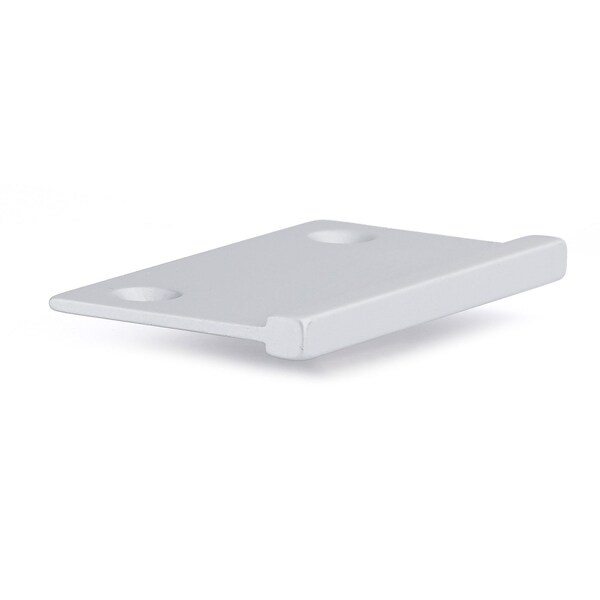 Richelieu 1-31/32 in. (50 mm) Center-to-Center Aluminum Contemporary Edge Pull - BP46037010