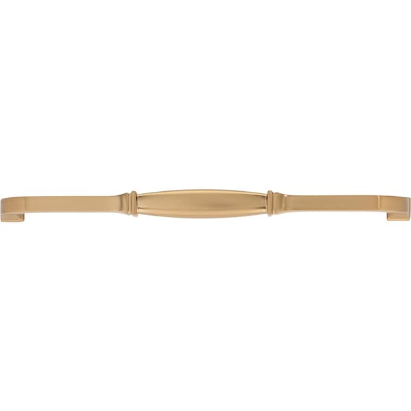 Jeffrey Alexander 224 mm Center-to-Center Satin Bronze Audrey Cabinet Pull - 278-224SBZ