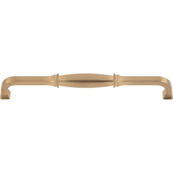 Jeffrey Alexander 224 mm Center-to-Center Satin Bronze Audrey Cabinet Pull - 278-224SBZ