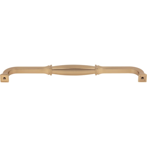 Jeffrey Alexander 224 mm Center-to-Center Satin Bronze Audrey Cabinet Pull - 278-224SBZ