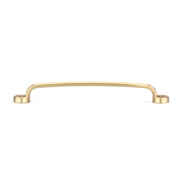 Richelieu 7 9/16 in (192 mm) Center-to-Center Satin Brass Traditional Cabinet Pull - BP8855192160