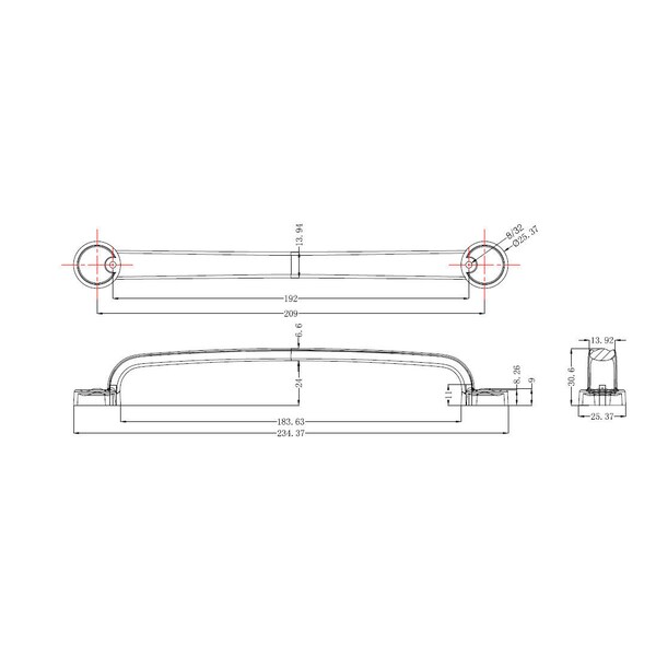 Richelieu 7 9/16 in (192 mm) Center-to-Center Satin Brass Traditional Cabinet Pull - BP8855192160