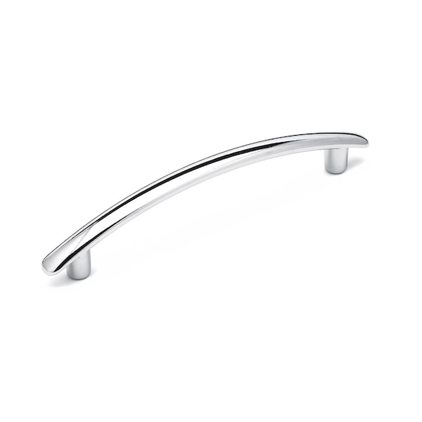 Richelieu 3-3/4 in. (96 mm) Center-to-Center Chrome Contemporary Drawer Pull - BP491140