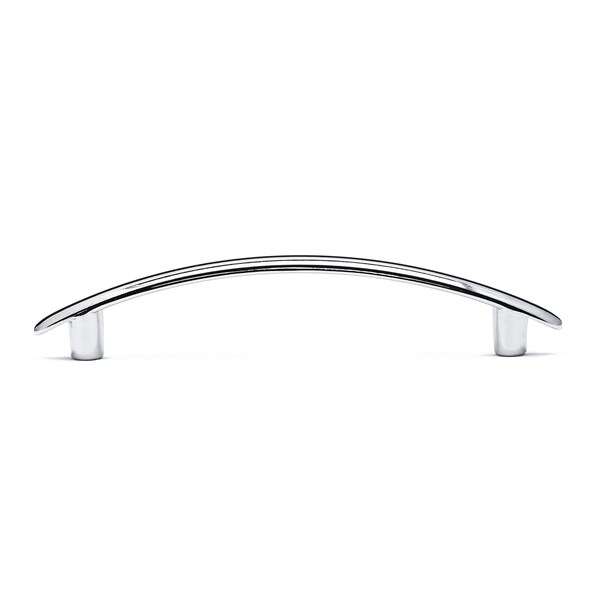 Richelieu 3-3/4 in. (96 mm) Center-to-Center Chrome Contemporary Drawer Pull - BP491140