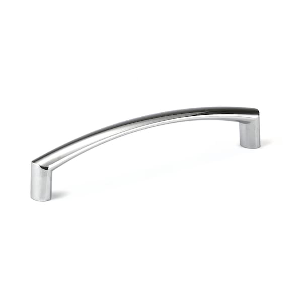 Richelieu 5-1/16 in. (128 mm) Center-to-Center Chrome Contemporary Drawer Pull - BP650020128140