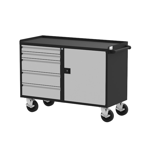 Valley Craft Work Bench Cabinet, 1 Door (Right) And 5 - F89616BS