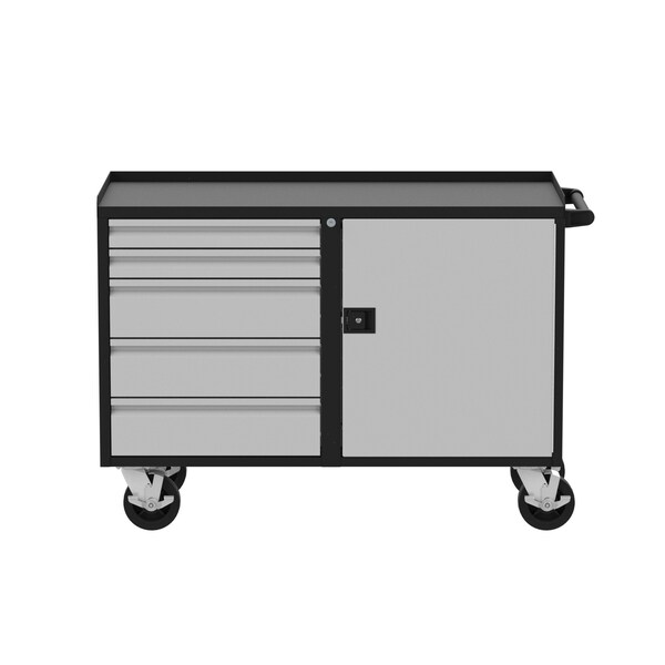 Valley Craft Work Bench Cabinet, 1 Door (Right) And 5 - F89616BS